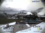Archiv Foto Webcam Maria Alm: Ausblick Hotel Hochkönigin 05:00