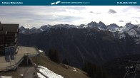 Archived image Webcam Mid-mountain station at Fellhorn 09:00