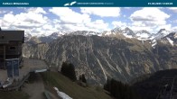 Archived image Webcam Mid-mountain station at Fellhorn 13:00
