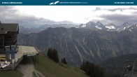 Archived image Webcam Mid-mountain station at Fellhorn 13:00