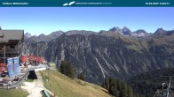 Archived image Webcam Mid-mountain station at Fellhorn 13:00