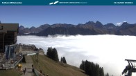 Archived image Webcam Mid-mountain station at Fellhorn 11:00