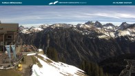 Archived image Webcam Mid-mountain station at Fellhorn 11:00