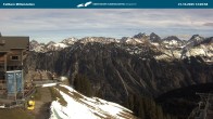Archived image Webcam Mid-mountain station at Fellhorn 13:00