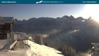Archived image Webcam Mid-mountain station at Fellhorn 07:00