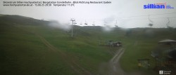 Archiv Foto Webcam Bergstation Gondelbahn in Sillian 19:00
