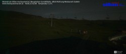 Archiv Foto Webcam Bergstation Gondelbahn in Sillian 01:00