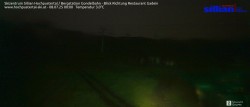 Archiv Foto Webcam Bergstation Gondelbahn in Sillian 23:00