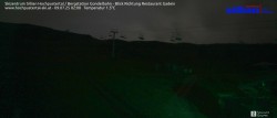 Archiv Foto Webcam Bergstation Gondelbahn in Sillian 01:00