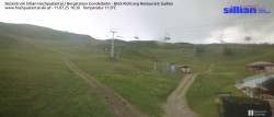 Archiv Foto Webcam Bergstation Gondelbahn in Sillian 15:00