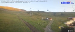 Archiv Foto Webcam Bergstation Gondelbahn in Sillian 05:00