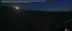 Archiv Foto Webcam Bergstation Gondelbahn in Sillian 03:00
