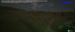 Archiv Foto Webcam Bergstation Gondelbahn in Sillian 03:00