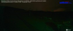 Archiv Foto Webcam Bergstation Gondelbahn in Sillian 23:00