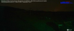 Archiv Foto Webcam Bergstation Gondelbahn in Sillian 23:00