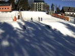 Archiv Foto Webcam Fichtelberg: Kinderskigelände 09:00