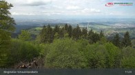 Archived image Webcam Schauinsland Hofgrund (top station) 10:00