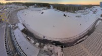 Archived image Webcam Oberhof: View Biathlon Stadium 15:00