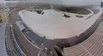 Archiv Foto Webcam Oberhof: Blick ins Biathlonstadion 09:00