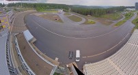 Archiv Foto Webcam Oberhof: Blick ins Biathlonstadion 13:00