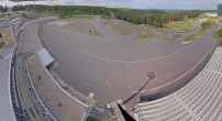 Archiv Foto Webcam Oberhof: Blick ins Biathlonstadion 13:00