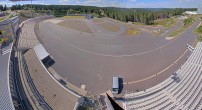 Archiv Foto Webcam Oberhof: Blick ins Biathlonstadion 15:00