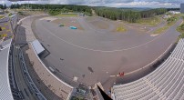 Archiv Foto Webcam Oberhof: Blick ins Biathlonstadion 13:00