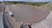 Archiv Foto Webcam Oberhof: Blick ins Biathlonstadion 15:00