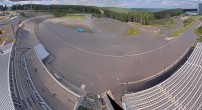 Archived image Webcam Oberhof: View Biathlon Stadium 13:00