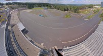 Archiv Foto Webcam Oberhof: Blick ins Biathlonstadion 15:00