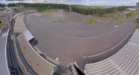 Archiv Foto Webcam Oberhof: Blick ins Biathlonstadion 15:00