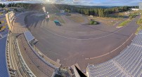 Archiv Foto Webcam Oberhof: Blick ins Biathlonstadion 19:00