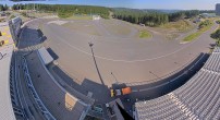 Archiv Foto Webcam Oberhof: Blick ins Biathlonstadion 09:00