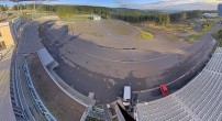 Archiv Foto Webcam Oberhof: Blick ins Biathlonstadion 08:00