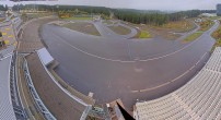 Archiv Foto Webcam Oberhof: Blick ins Biathlonstadion 15:00
