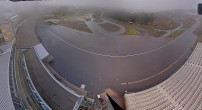 Archived image Webcam Oberhof: View Biathlon Stadium 07:00
