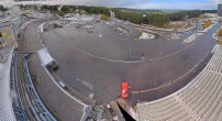 Archiv Foto Webcam Oberhof: Blick ins Biathlonstadion 11:00