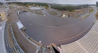 Archiv Foto Webcam Oberhof: Blick ins Biathlonstadion 13:00