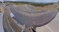 Archiv Foto Webcam Oberhof: Blick ins Biathlonstadion 13:00