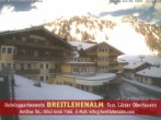 Archived image Webcam View from the hotel Breitlehenalm 17:00