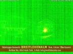 Archived image Webcam View from the hotel Breitlehenalm 23:00
