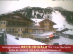 Archived image Webcam View from the hotel Breitlehenalm 15:00