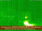 Archived image Webcam View from the hotel Breitlehenalm 01:00