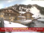 Archived image Webcam View from the hotel Breitlehenalm 07:00