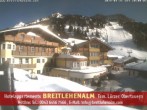 Archived image Webcam View from the hotel Breitlehenalm 09:00