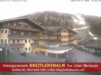 Archived image Webcam View from the hotel Breitlehenalm 17:00