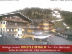 Archived image Webcam View from the hotel Breitlehenalm 19:00