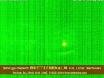 Archived image Webcam View from the hotel Breitlehenalm 23:00