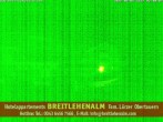 Archived image Webcam View from the hotel Breitlehenalm 01:00
