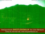 Archived image Webcam View from the hotel Breitlehenalm 03:00